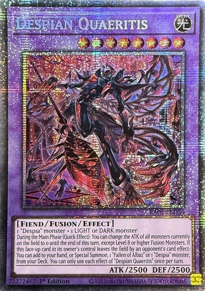 Despian Quaeritis (Starlight Rare) [RA05-EN036] Starlight Rare | Chromatic Games