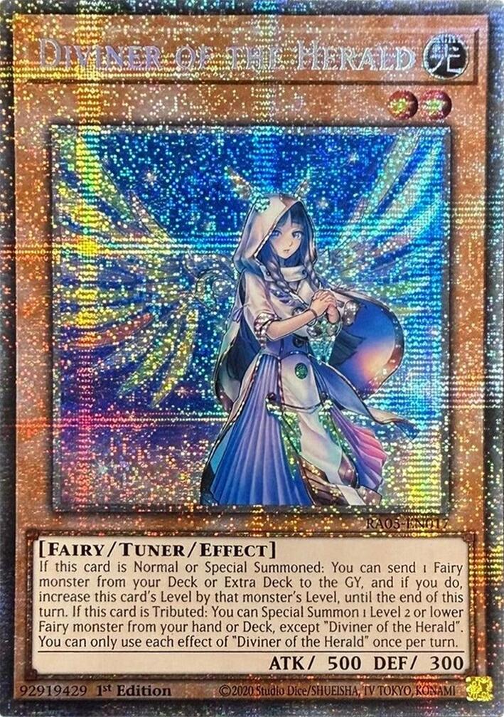 Diviner of the Herald (Starlight Rare) [RA05-EN017] Starlight Rare | Chromatic Games