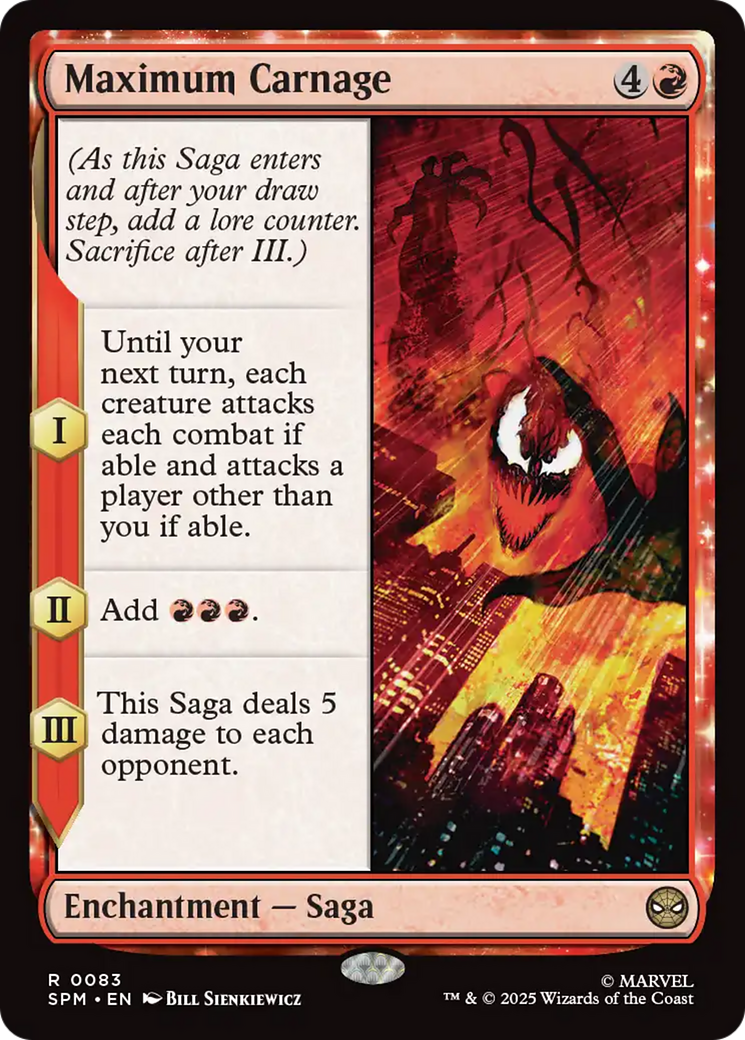Maximum Carnage [Marvel's Spider-Man] | Chromatic Games