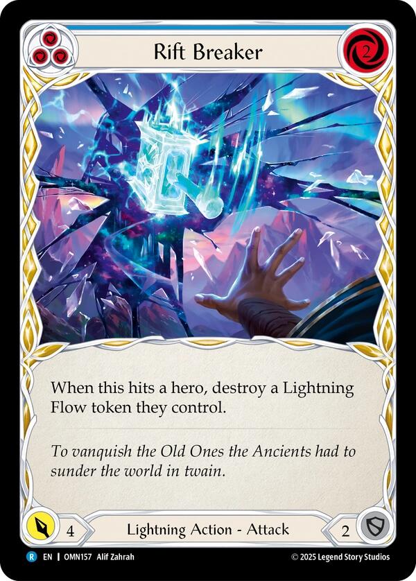 Rift Breaker (Blue) [OMN157] (Omens of the Third Age) | Chromatic Games