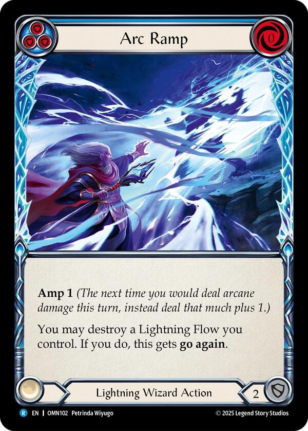 Arc Ramp (Blue) [OMN102] (Omens of the Third Age) | Chromatic Games