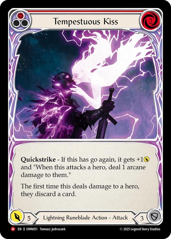 Tempestuous Kiss [OMN051] (Omens of the Third Age) | Chromatic Games