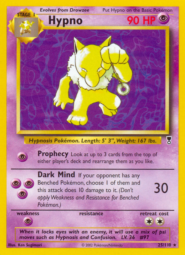 Hypno (25/110) [Legendary Collection] | Chromatic Games