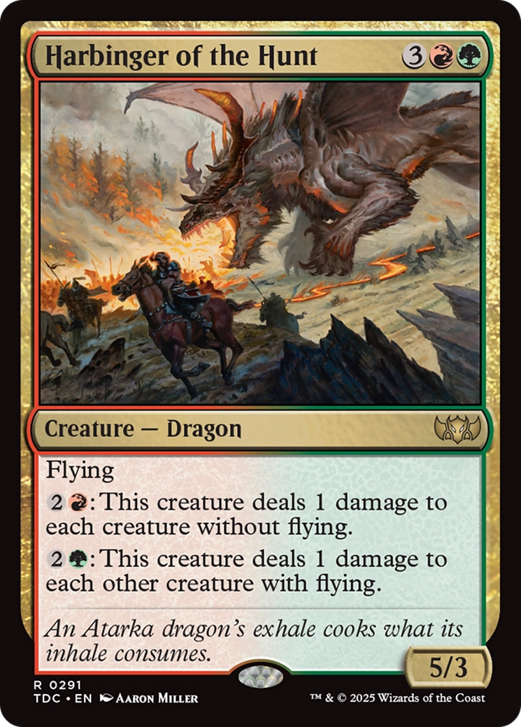 Harbinger of the Hunt [Tarkir: Dragonstorm Commander] | Chromatic Games