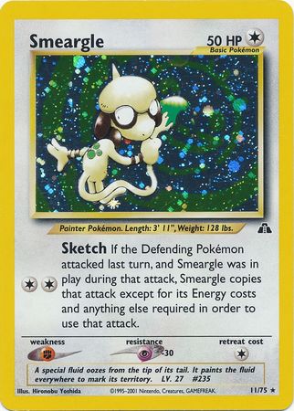 Smeargle (11/75) [Neo Discovery Unlimited] | Chromatic Games