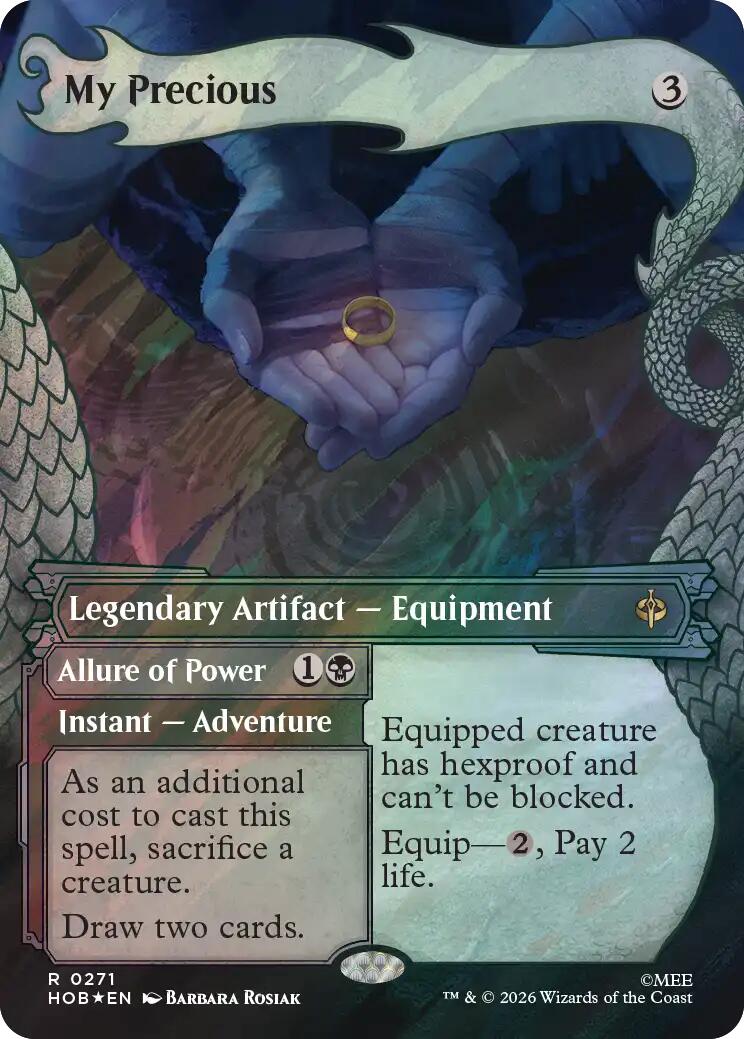My Precious (Showcase) (Surge Foil) [The Hobbit] | Chromatic Games
