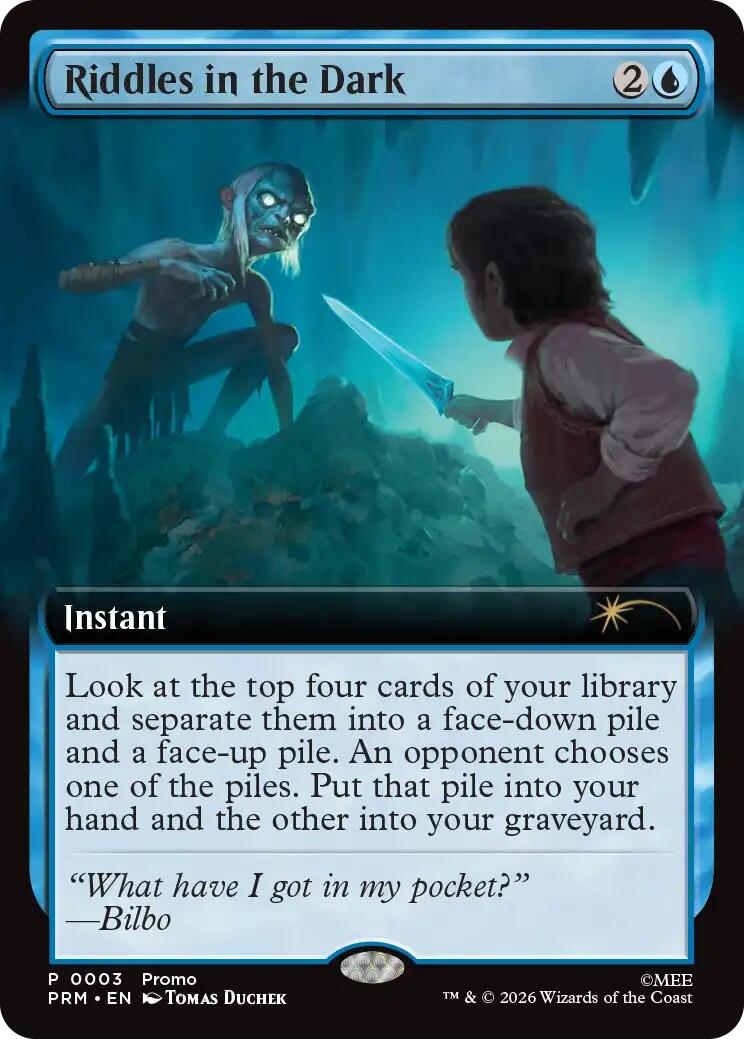 Riddles in the Dark (Extended Art) [Media Promos] | Chromatic Games