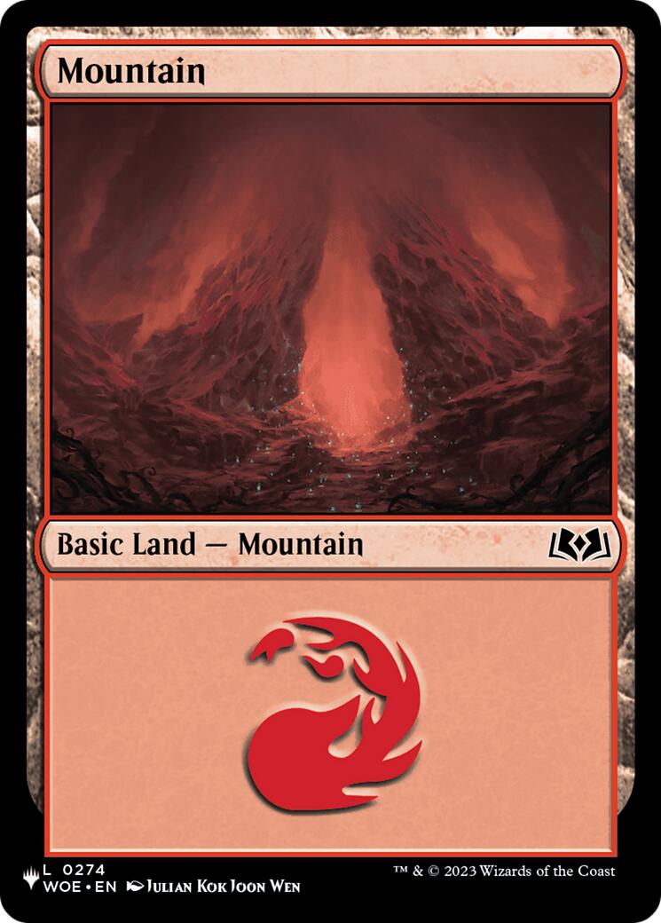 Mountain (0274) (WOE) [The List] | Chromatic Games