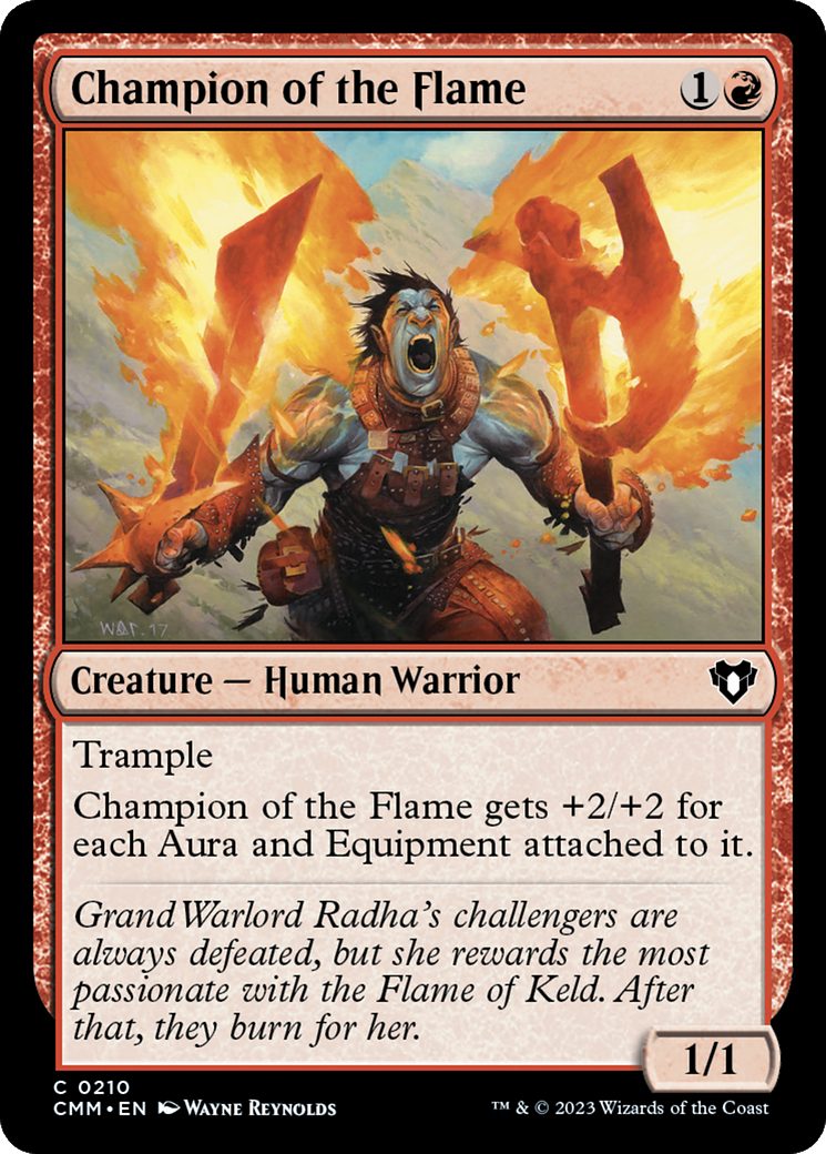 Champion of the Flame [Commander Masters] | Chromatic Games