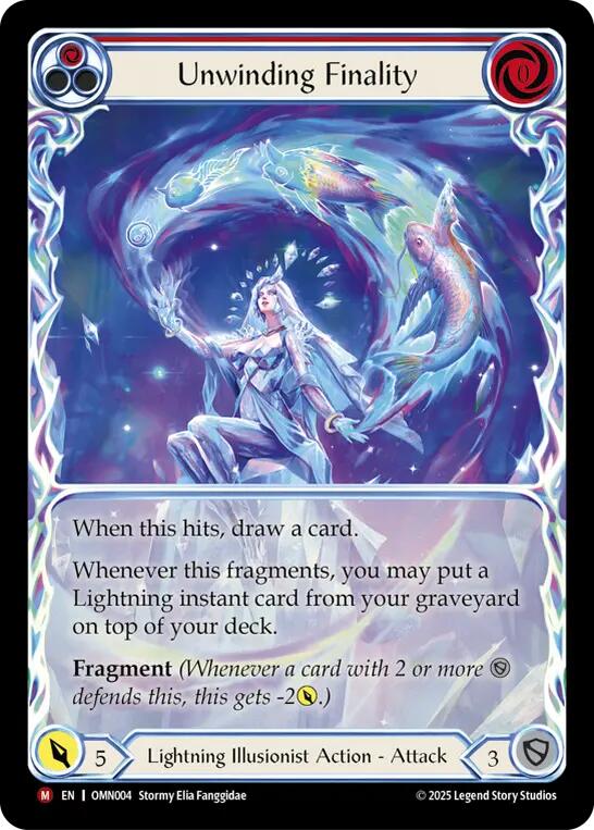 Unwinding Finality (Extended Art) [OMN004] (Omens of the Third Age) | Chromatic Games