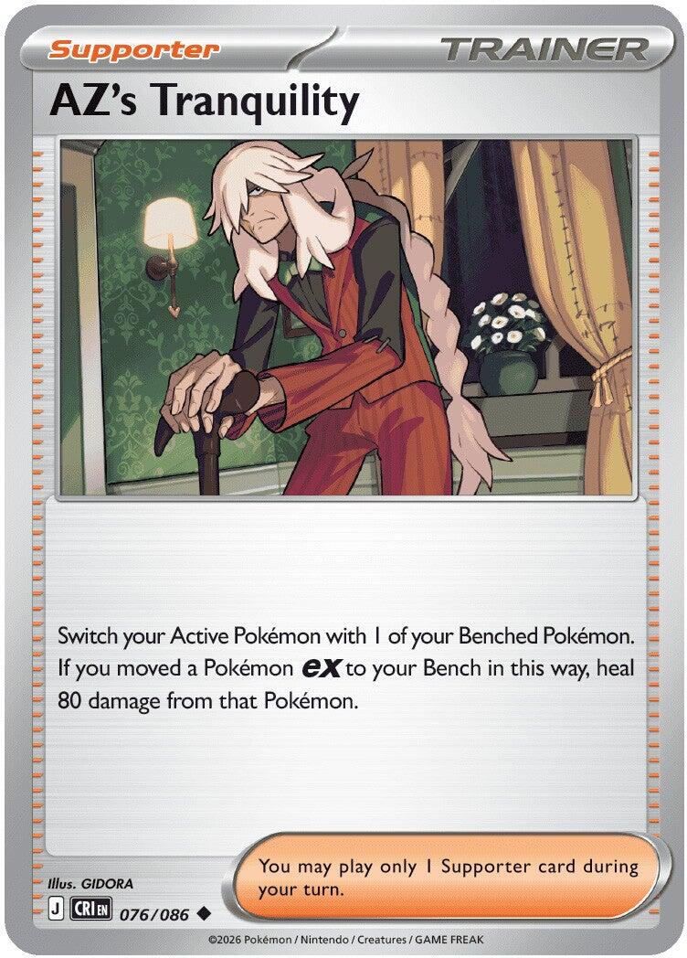 AZ's Tranquility (076/086) [Mega Evolution: Chaos Rising] | Chromatic Games