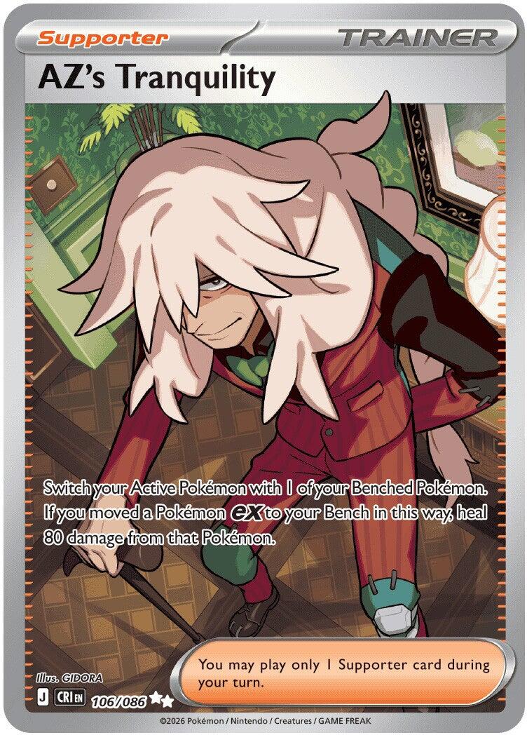 AZ's Tranquility (106/086) [Mega Evolution: Chaos Rising] | Chromatic Games