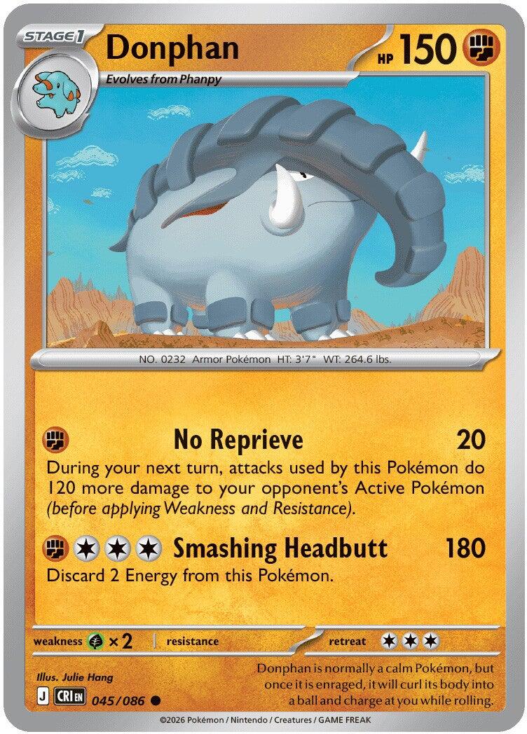 Donphan (045/086) [Mega Evolution: Chaos Rising] | Chromatic Games