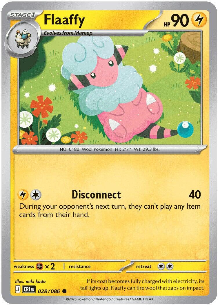 Flaaffy (028/086) [Mega Evolution: Chaos Rising] | Chromatic Games