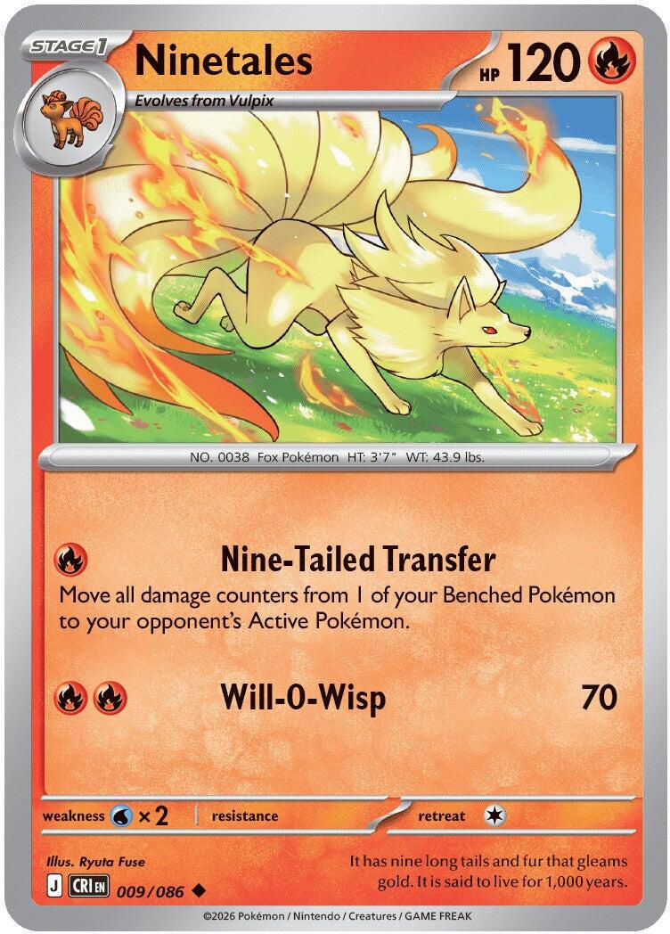 Ninetales (009/086) [Mega Evolution: Chaos Rising] | Chromatic Games