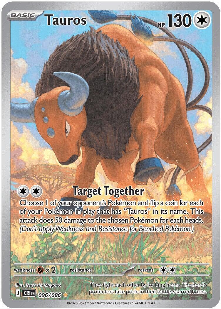 Tauros (096/086) [Mega Evolution: Chaos Rising] | Chromatic Games