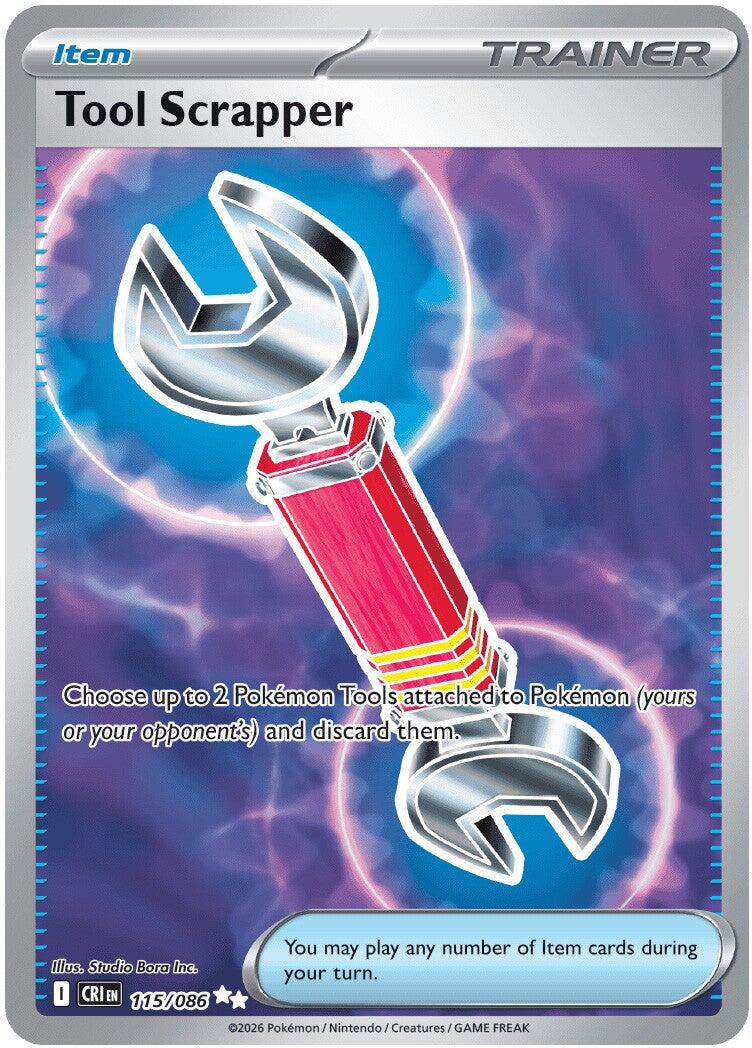 Tool Scrapper (115/086) [Mega Evolution: Chaos Rising] | Chromatic Games