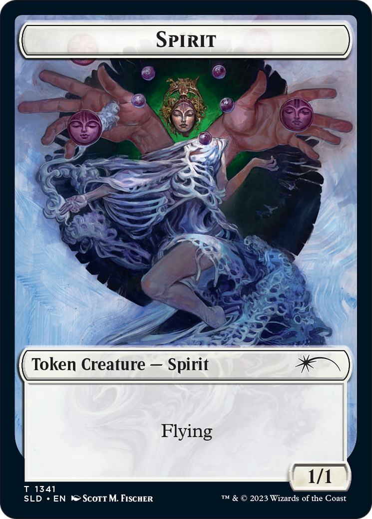 Angel // Spirit Double-Sided Token [Secret Lair Drop Series] | Chromatic Games