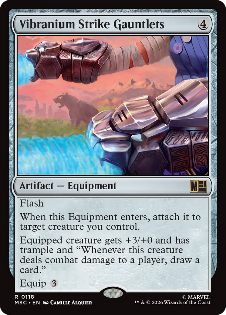 Vibranium Strike Gauntlets [Marvel Super Heroes Commander] | Chromatic Games