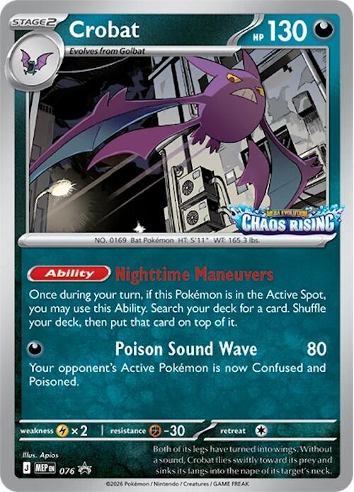 Crobat (076) [Mega Evolution Promo] | Chromatic Games