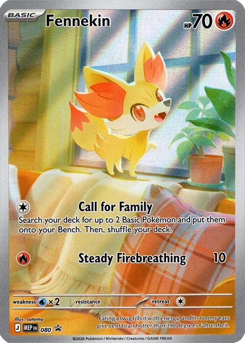 Fennekin (080) [Mega Evolution Promo] | Chromatic Games