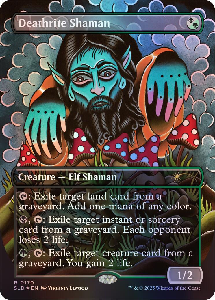 Deathrite Shaman (Rainbow Foil) [Secret Lair Drop Series] | Chromatic Games