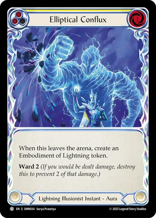 Elliptical Conflux [OMN034] (Omens of the Third Age)  Cold Foil | Chromatic Games