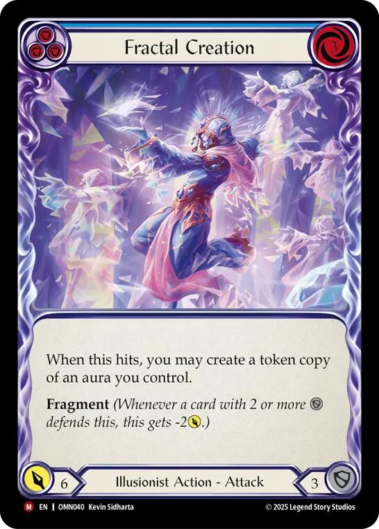 Fractal Creation [OMN040] (Omens of the Third Age)  Cold Foil | Chromatic Games