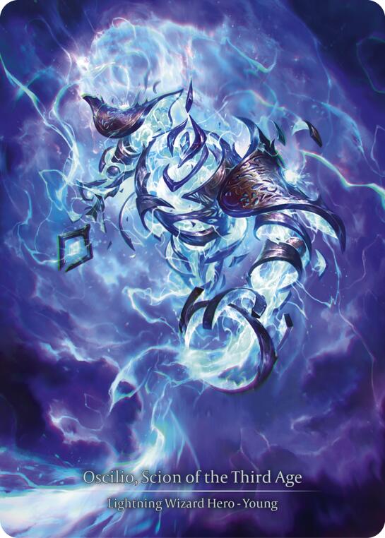 Oscilio Scion Of The Third Age (Marvel) [OMN095] (Omens of the Third Age)  Cold Foil | Chromatic Games