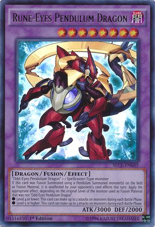 Rune-Eyes Pendulum Dragon [SECE-EN045] Ultra Rare | Chromatic Games