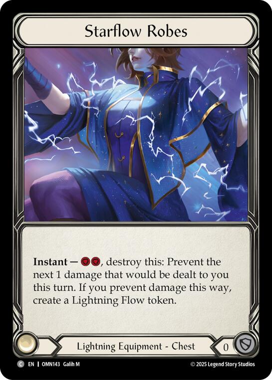 Starflow Robes [OMN143] (Omens of the Third Age) | Chromatic Games
