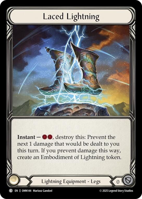 Laced Lightning [OMN144] (Omens of the Third Age) | Chromatic Games