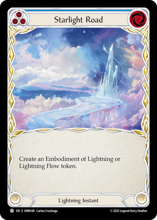 Starlight Road (Blue) [OMN189] (Omens of the Third Age) | Chromatic Games
