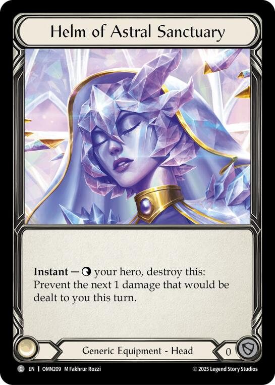 Helm Of Astral Sanctuary [OMN209] (Omens of the Third Age) | Chromatic Games