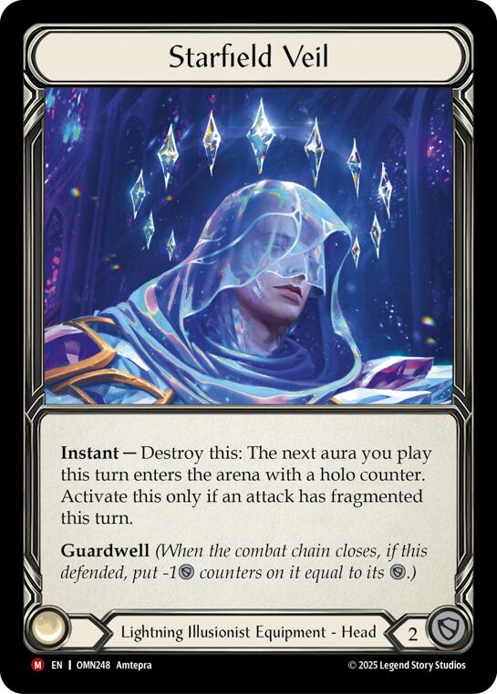 Starfield Veil [OMN248] (Omens of the Third Age)  Cold Foil | Chromatic Games