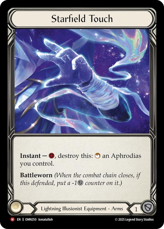 Starfield Touch [OMN250] (Omens of the Third Age)  Cold Foil | Chromatic Games
