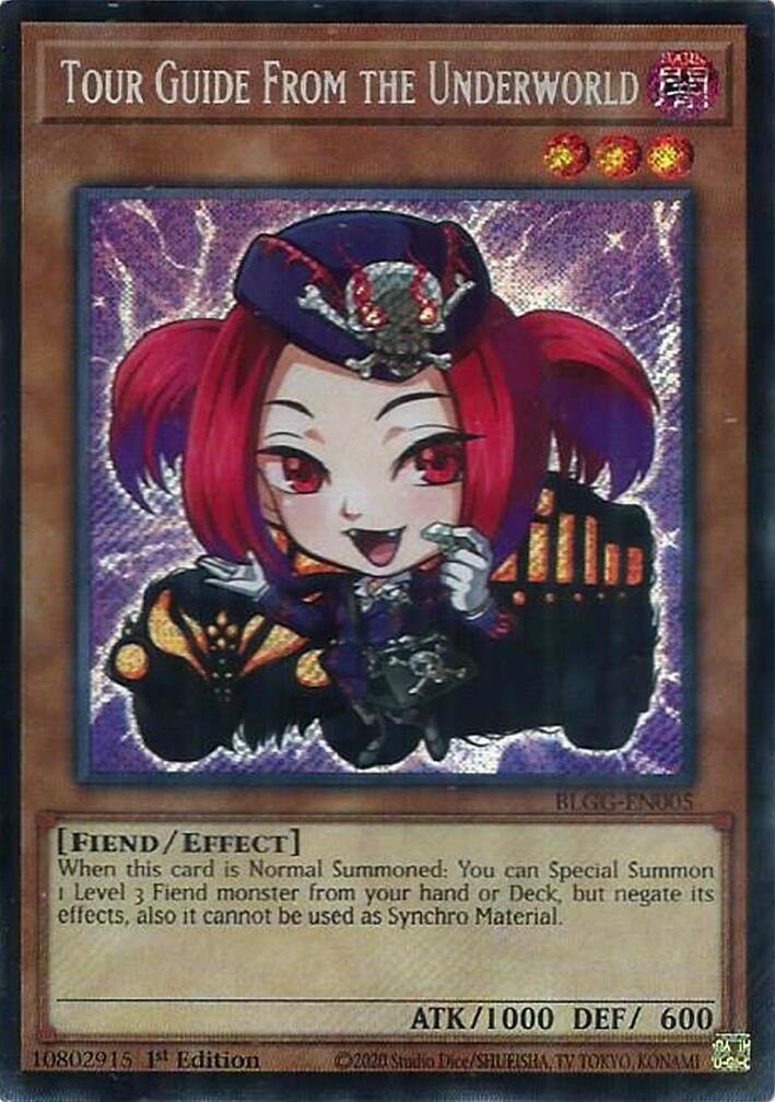 Tour Guide From the Underworld [BLGG-EN005] Secret Rare | Chromatic Games