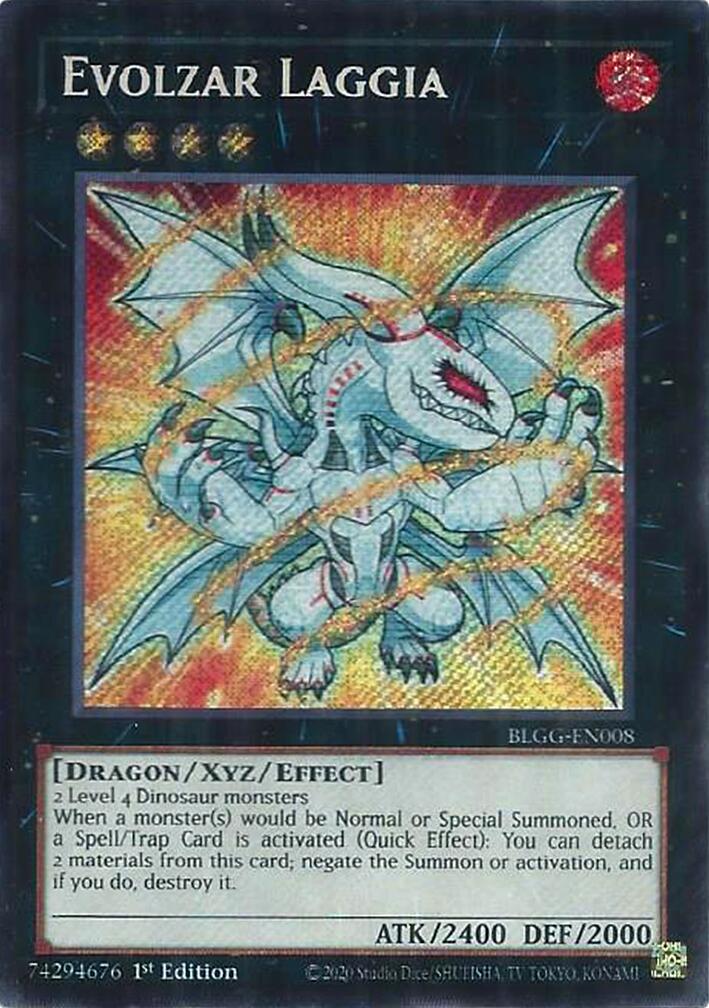Evolzar Laggia [BLGG-EN008] Secret Rare | Chromatic Games