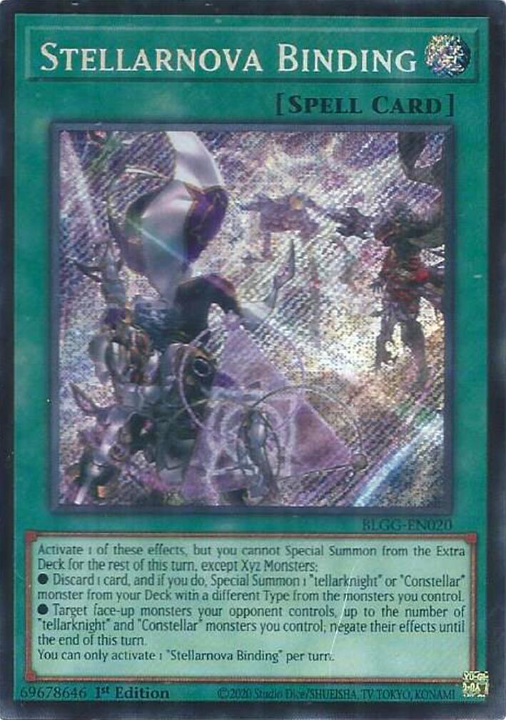 Stellarnova Binding [BLGG-EN020] Secret Rare | Chromatic Games