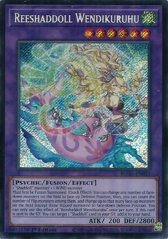 Reeshaddoll Wendikuruhu [BLGG-EN023] Secret Rare | Chromatic Games