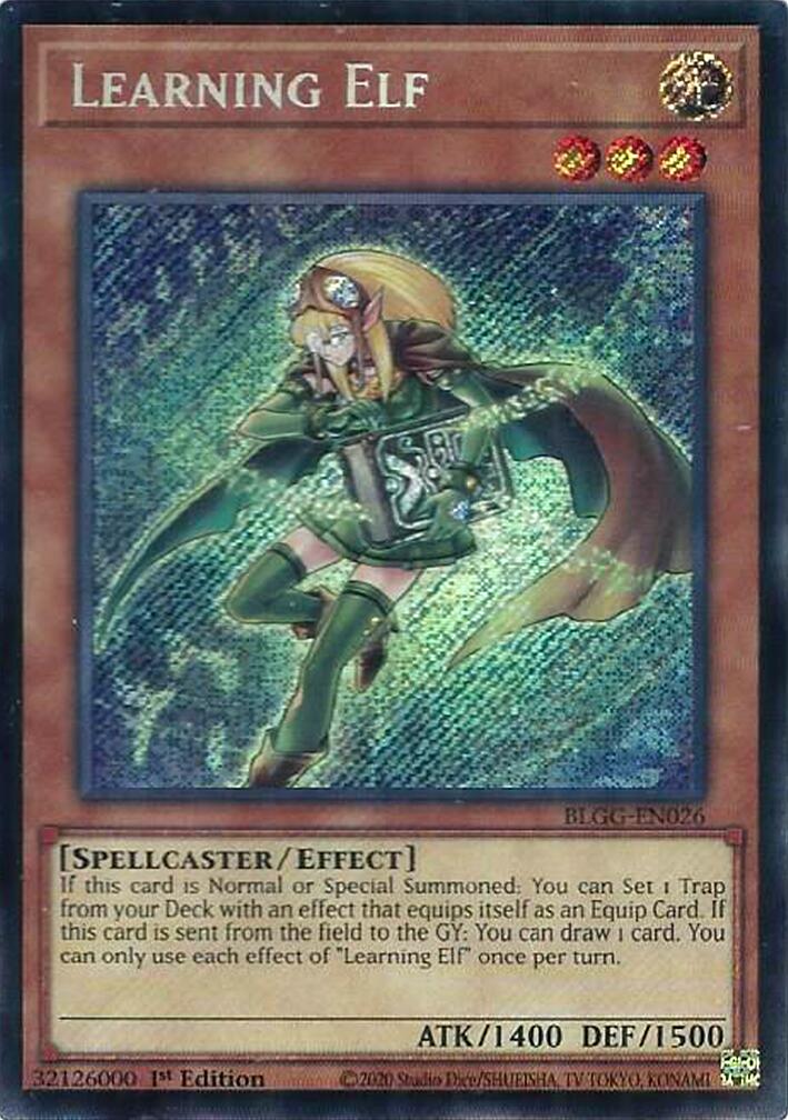 Learning Elf [BLGG-EN026] Secret Rare | Chromatic Games