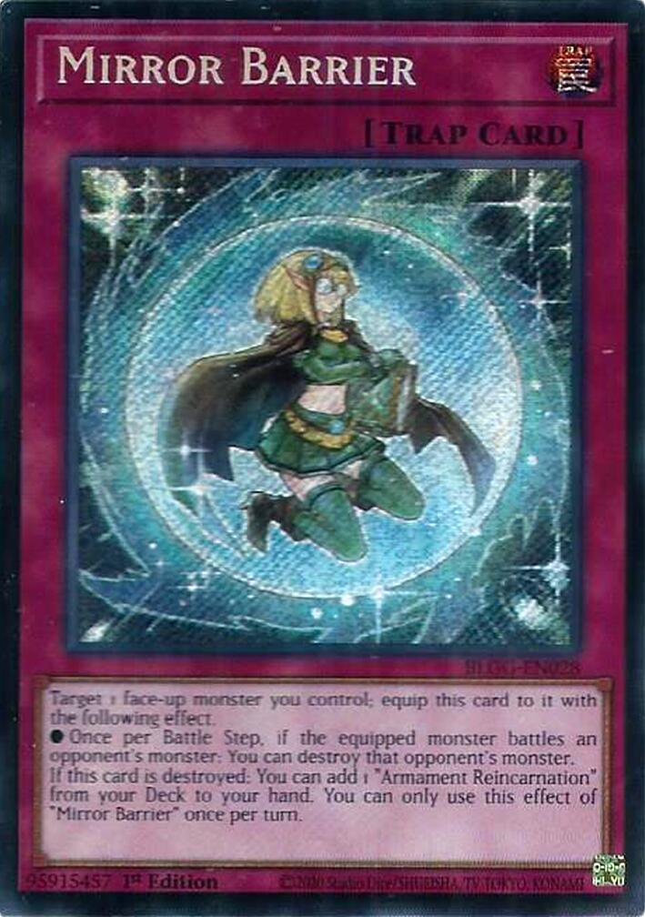 Mirror Barrier [BLGG-EN028] Secret Rare | Chromatic Games
