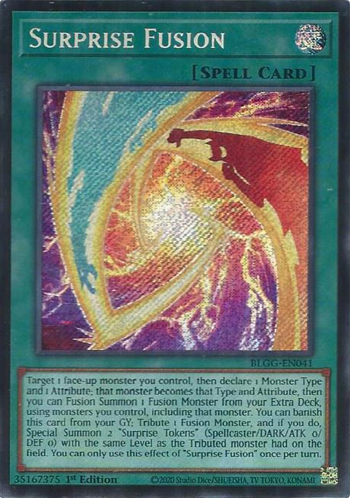 Surprise Fusion [BLGG-EN041] Secret Rare | Chromatic Games