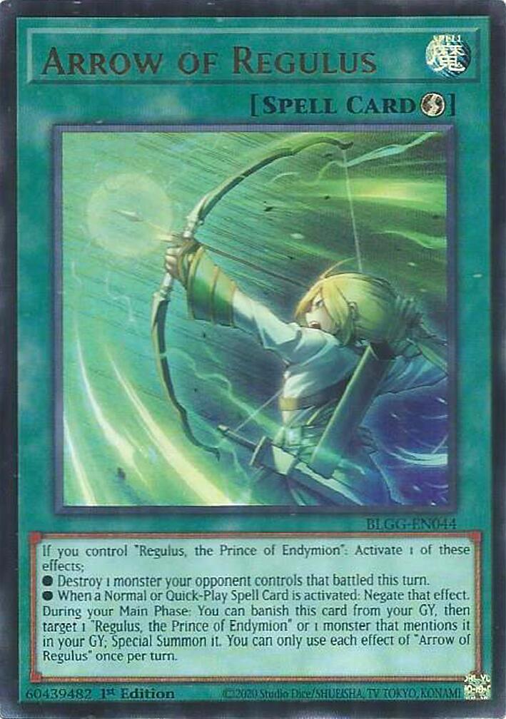 Arrow of Regulus [BLGG-EN044] Ultra Rare | Chromatic Games