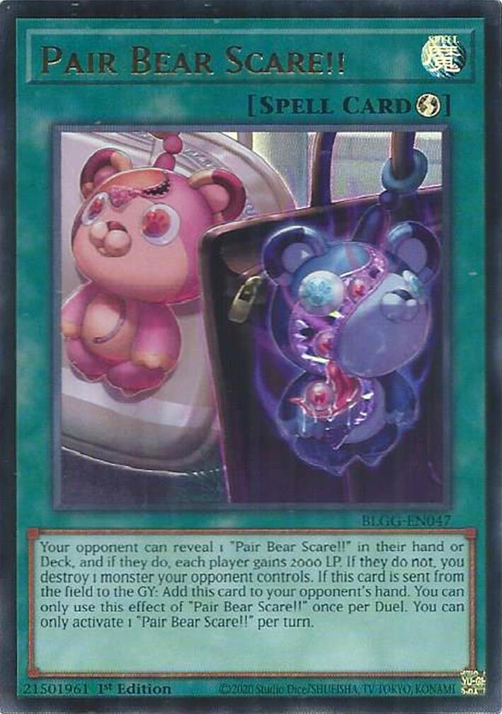 Pair Bear Scare!! [BLGG-EN047] Ultra Rare | Chromatic Games