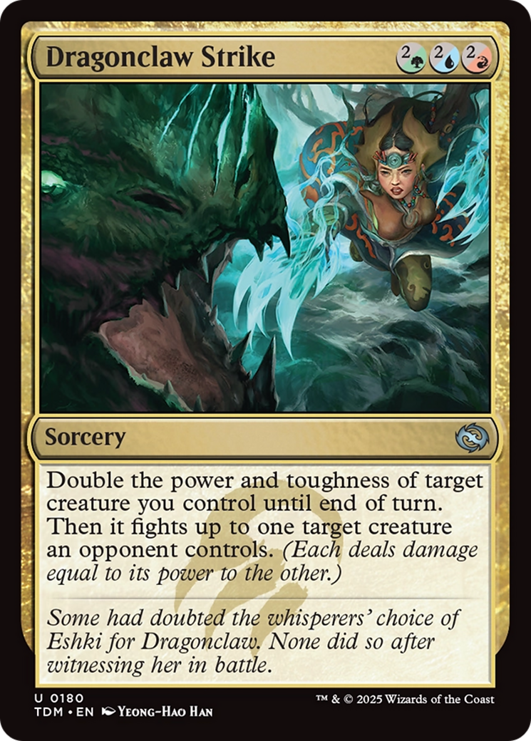 Dragonclaw Strike [Tarkir: Dragonstorm] | Chromatic Games