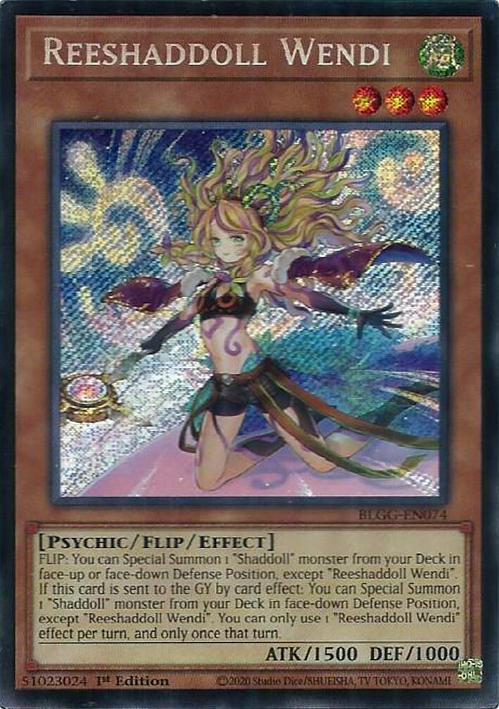 Reeshaddoll Wendi [BLGG-EN074] Secret Rare | Chromatic Games
