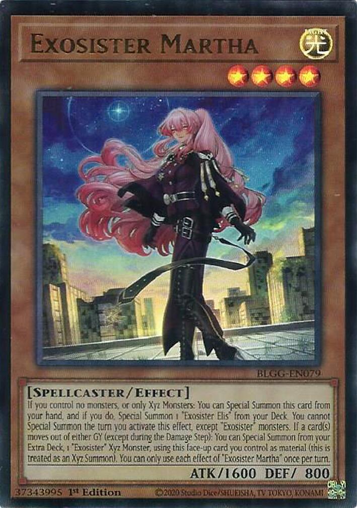 Exosister Martha [BLGG-EN079] Ultra Rare | Chromatic Games