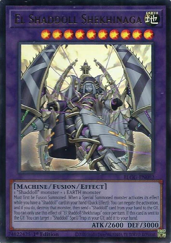 El Shaddoll Shekhinaga [BLGG-EN082] Ultra Rare | Chromatic Games