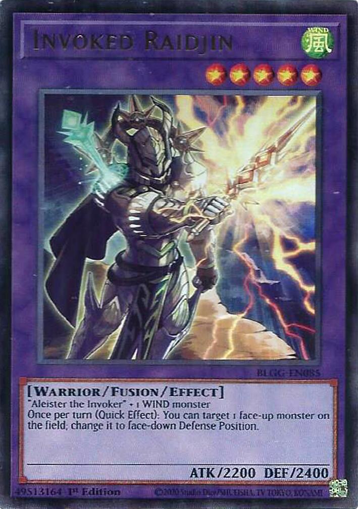 Invoked Raidjin [BLGG-EN085] Ultra Rare | Chromatic Games
